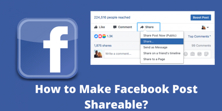 How to Make Facebook Posts Shareable