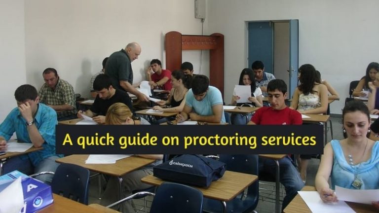 A Quick Guide on Proctoring Services
