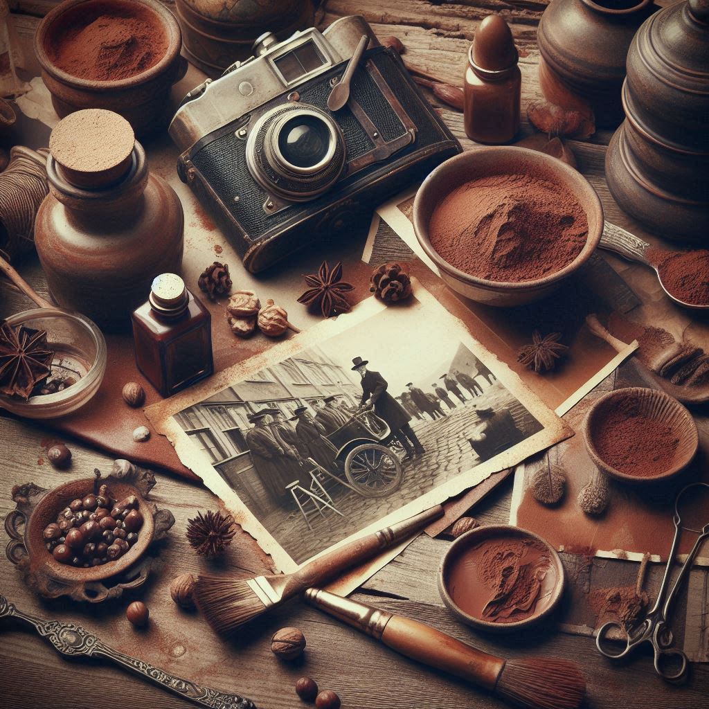 Brown Pigment in Vintage Photos