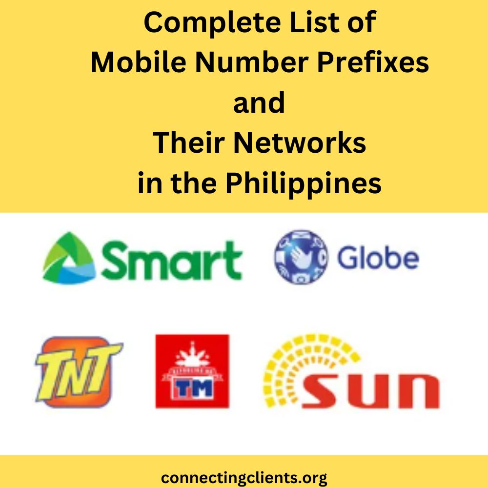 Mobile Network Prefixes in Philippines