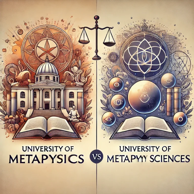 University of Metaphysics vs. University of Metaphysical Sciences