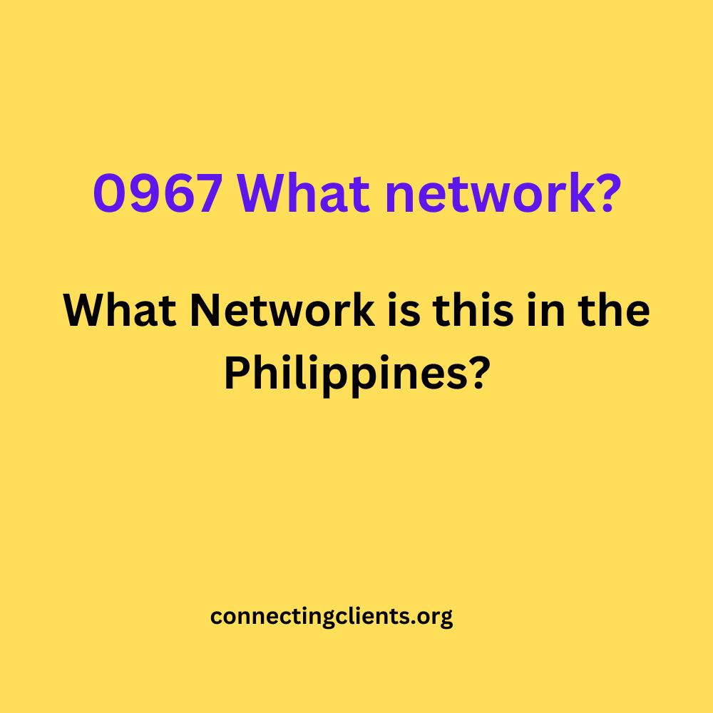 0967 What Network