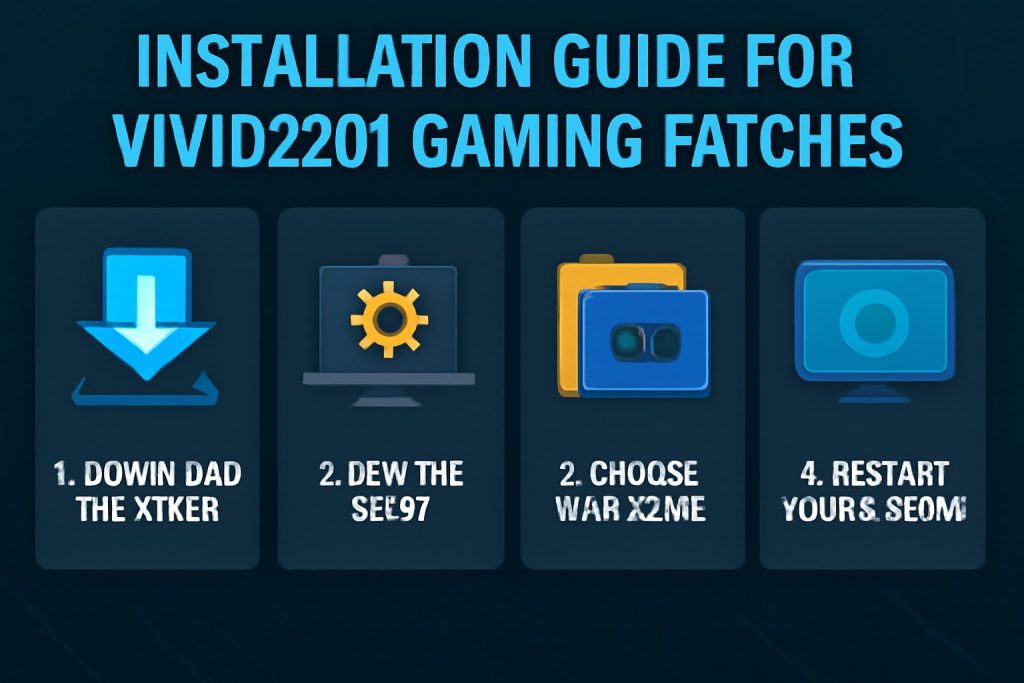 Installation Guide for Vivid2201 Gaming Patches