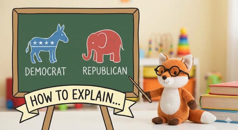 How to Explain Democrat vs Republican to a Child