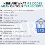 How to Read IRS Tax Records and Understand Common Transcript Codes
